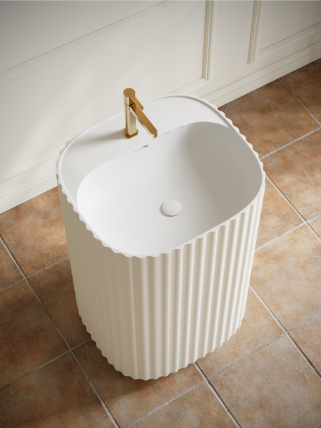 Напольная раковина AltroBagno Koko 500 Cream AltroBagnoKoko500Cream фото