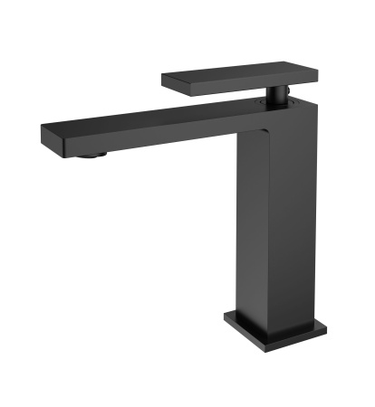 Смеситель для раковины Vincea Dice VBF-2DS1MB черный матовый фото