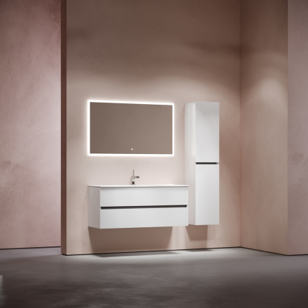 Тумба под раковину Sancos Urban UR120-1W белый глянец фото