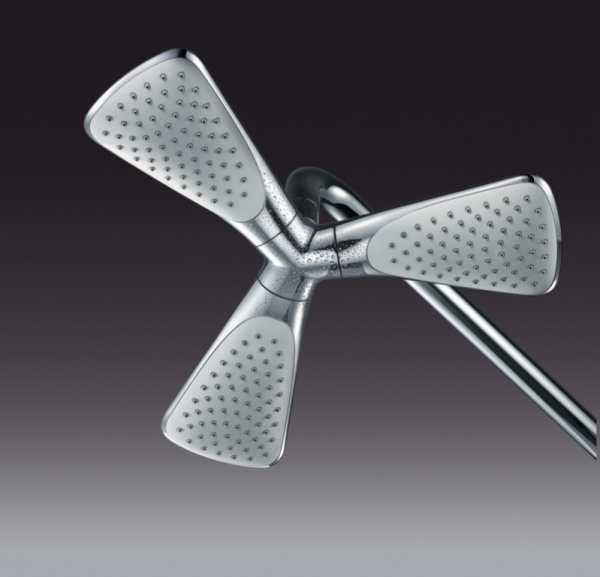 Душевая система (стойка) с термостатом Kludi Fizz 6709505-00 фото