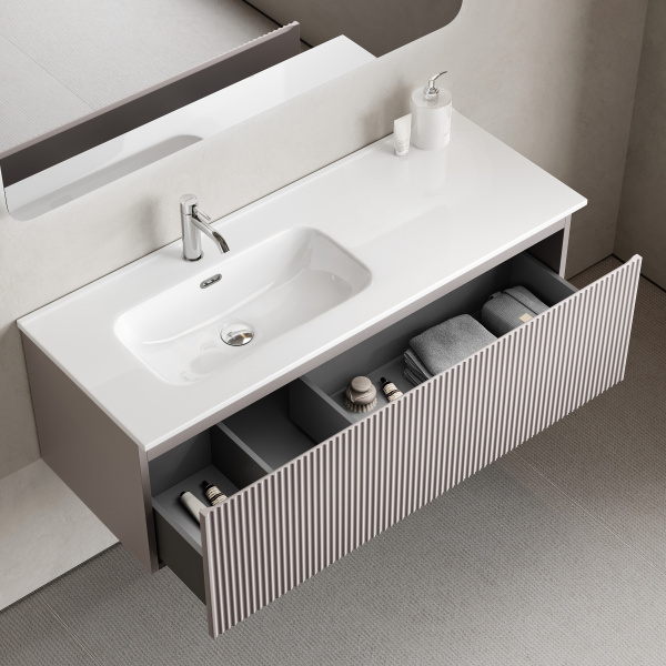 Тумба под раковину Sancos Snob R 1.0 SNR1.0120LSM Doha Soft фото