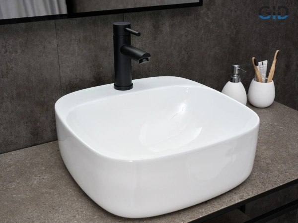 Накладная раковина GID N9284 51219 42x42 фото