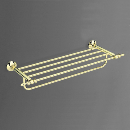 Полка для полотенец Art&Max Bohemia AM-E-4222-Do золото фото