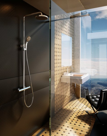 Душевая система (стойка) Ravak Termo 091.00/150 X070058 фото