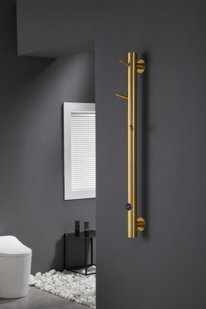 Электрический полотенцесушитель Boheme Uno 724-BR OAK BRONZE фото