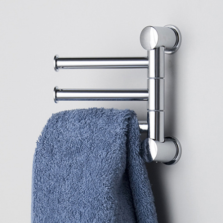 Держатель полотенец поворотный тройной WasserKRAFT K-1053 фото