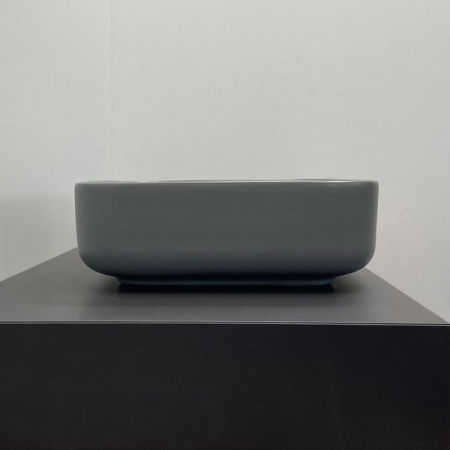 Накладная раковина Comforty T-Y9378MH 00-00007639 50x39 серая матовая фото