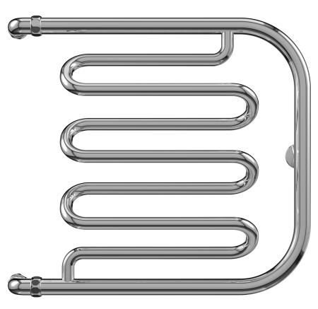 Водяной полотенцесушитель Terminus Фокстрот Лиана 4620768880988 500х600 фото
