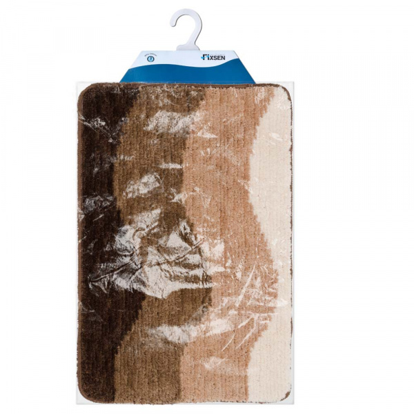 Коврик для ванной комнаты Fixsen Pepe FX-2751A бежевый фото