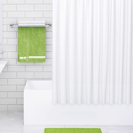 Текстильная шторка для ванной WasserKRAFT Vils SC-10201 фото