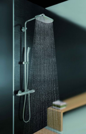 Душевая система (стойка) с термостатом Grohe Rainshower Veris 27472000 фото