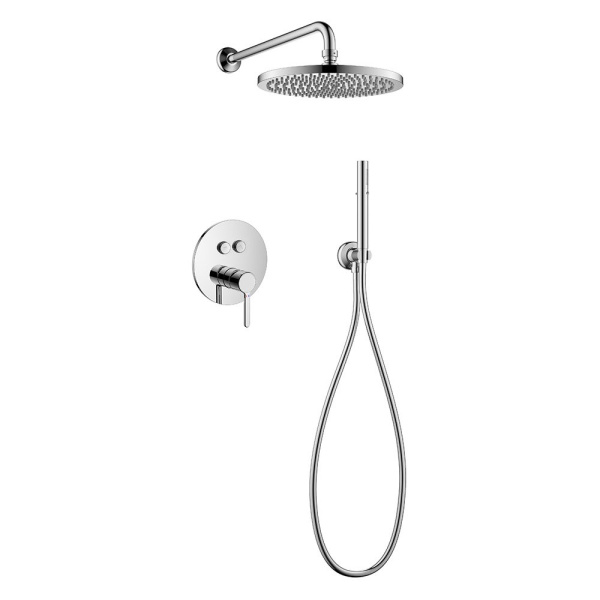 Душевая система скрытого монтажа Cezares Eco ECO-DSET-01 хром фото