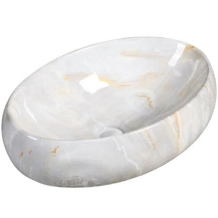 Накладная раковина SantiLine SL-7028 47x34 под мрамор фото