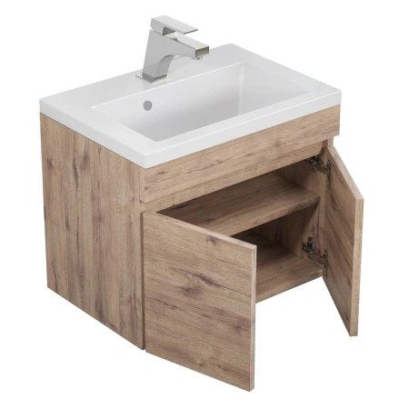 Тумба под раковину Uperwood Eva 50 3930213461 крафт табачный фото