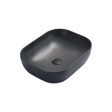 Накладная раковина Vincea VBS-101MA 50x40 антрацит матовый фото