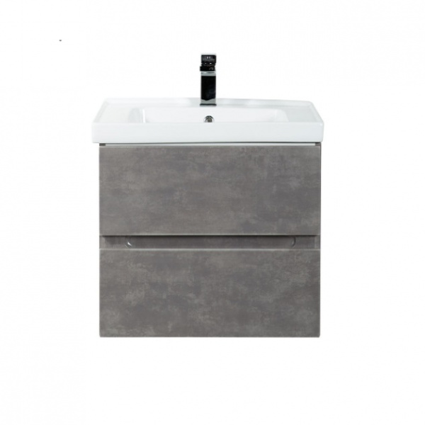 Тумба с раковиной подвесная Art&Max AM-Techno AM-Techno-700-2C-SO-FC305 70 см Айс Какао фото