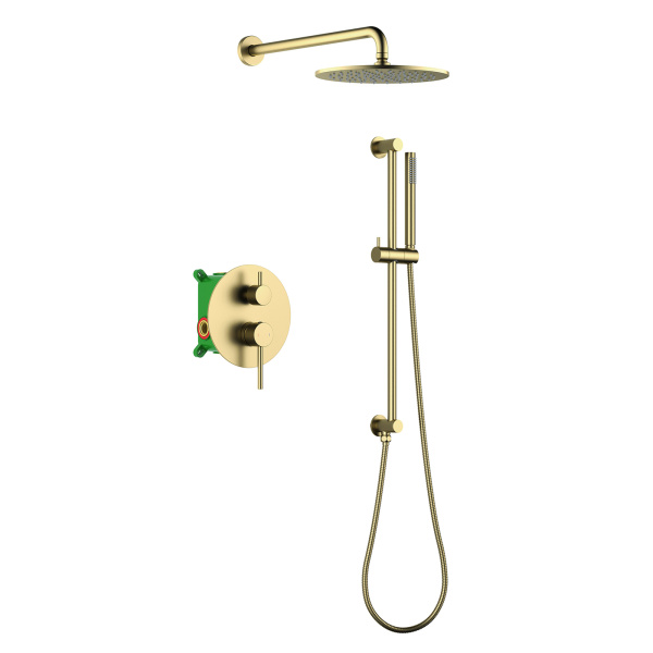 Душевая система скрытого монтажа Timo Saona SX-2309/17SM  золото матовое фото