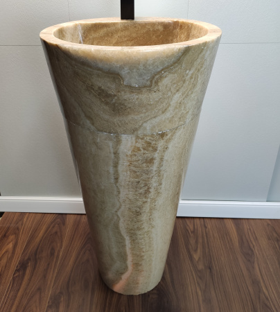 Раковина напольная из оникса Sunset ON-01352 (45*45*90) фото