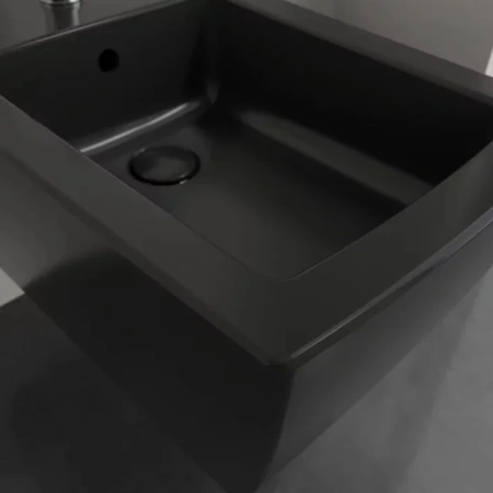 Биде подвесное Villeroy & Boch Memento 2.0 Ebony CeramicPlus 443300S5 фото