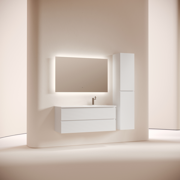 Тумба под раковину Sancos Folk FL120RW белая фото