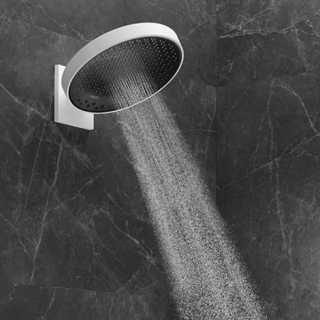 Верхний тропический душ Hansgrohe Rainfinity 3 jet 26234700 белый матовый фото