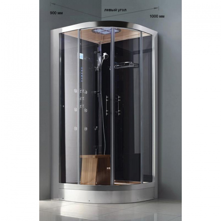 Душевая кабина Grande Home WS140L/S6/BB 100x90 L фото