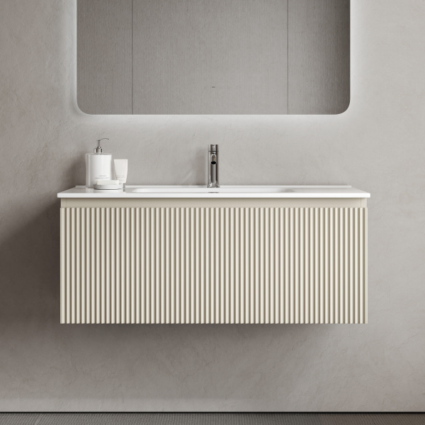 Тумба под раковину Sancos Snob R 1.0 SNR1.0100CE Beige Soft фото