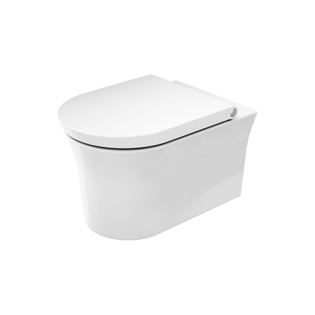 Подвесной унитаз безободковый Duravit White Tulip 2576092000 фото