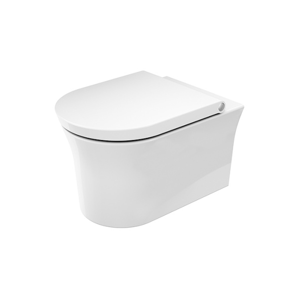 Подвесной унитаз безободковый Duravit White Tulip 2576092000 фото