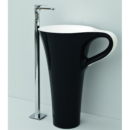 Раковина напольная Artceram Cup OSL004 01 50 bi/nero фото