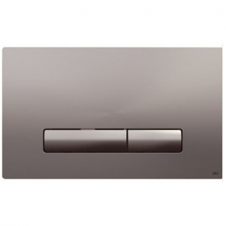 Клавиша смыва Oli Glam 139186 матовый хром фото