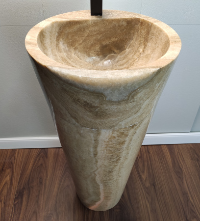 Раковина напольная из оникса Sunset ON-01352 (45*45*90) фото