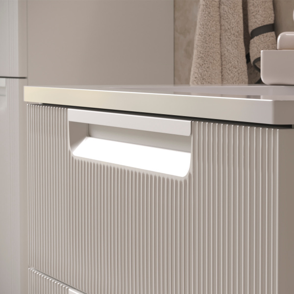 Тумба под раковину EQUIL Астер/Aster 80 tpASTER80.2Y-43 белая фото