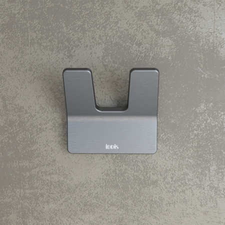 Крючок для ванной двойной Iddis Slide SLIGM20i41 графит фото