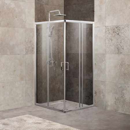 Душевой уголок BelBagno Unique UNIQUE-A-2-85/100-C-Cr фото