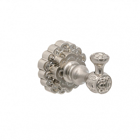 Крючок для ванной одинарный Milacio Villena MC.901.SL серебро фото