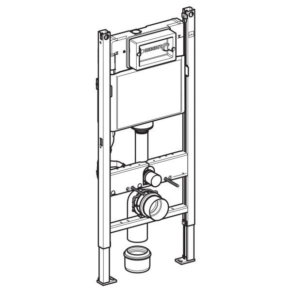 Инсталляция для подвесного унитаза Geberit Duofix Delta 12 111.153.00.1 фото