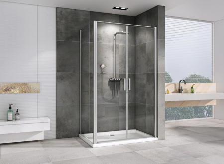 Душевой уголок ABBER Sonnenstrand AG04100C-S100 100x100 фото