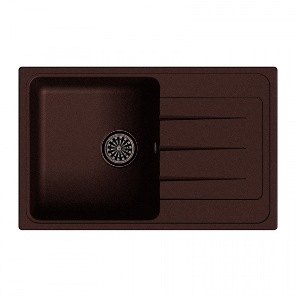 Мойка кухонная Ewigstein Elegant E- 50F шоколад фото
