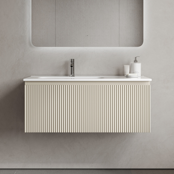 Тумба под раковину Sancos Snob R 1.0 SNR1.0100LCE Beige Soft фото