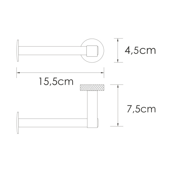 Держатель для туалетной бумаги WasserKRAFT Tauber K-64496 никель фото