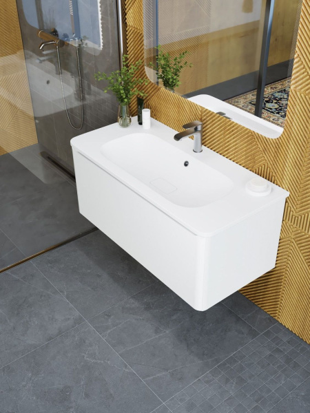 Тумба под раковину Art&Max Sanremo AM-Sanremo-1000-1C-SO-BL 100 см фото