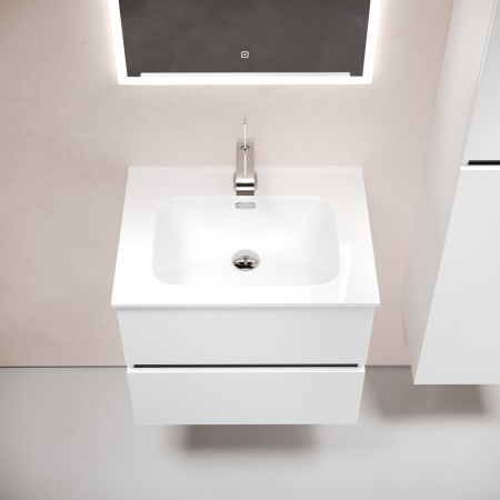 Тумба под раковину Sancos Urban UR60W белый глянец фото