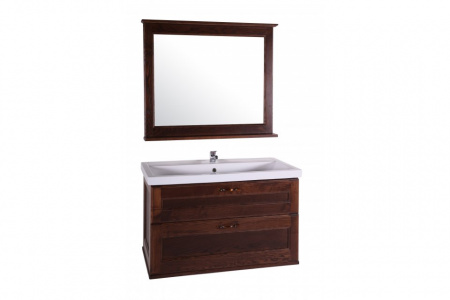 Зеркало ASB-Woodline Прато 100 9646 орех фото