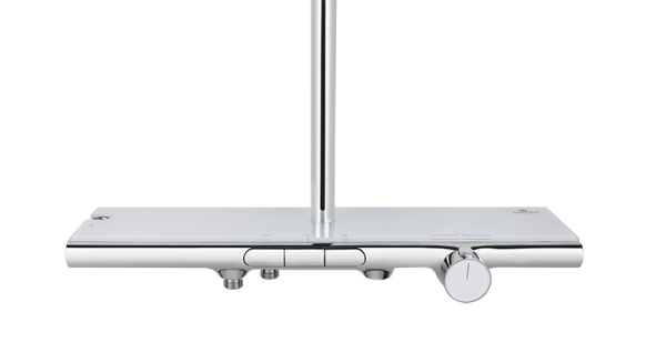 Душевая система с термостатом и гигиеническим душем Kaiser Sano 08777 хром фото