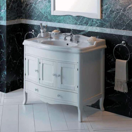 Тумба под раковину Simas Arcade ARMC105 белая 97 см фото