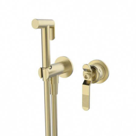 Гигиенический душ со смесителем Bronze de Luxe 1760 3253CG матовое золото фото