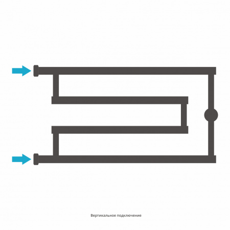 Водяной полотенцесушитель Сунержа High-Tech 03-0051-3265 золото фото