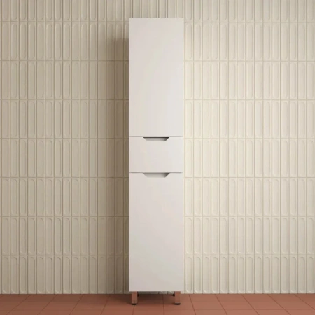 Шкаф-пенал напольный Style Line Остин ЛС-00002411 белый фото