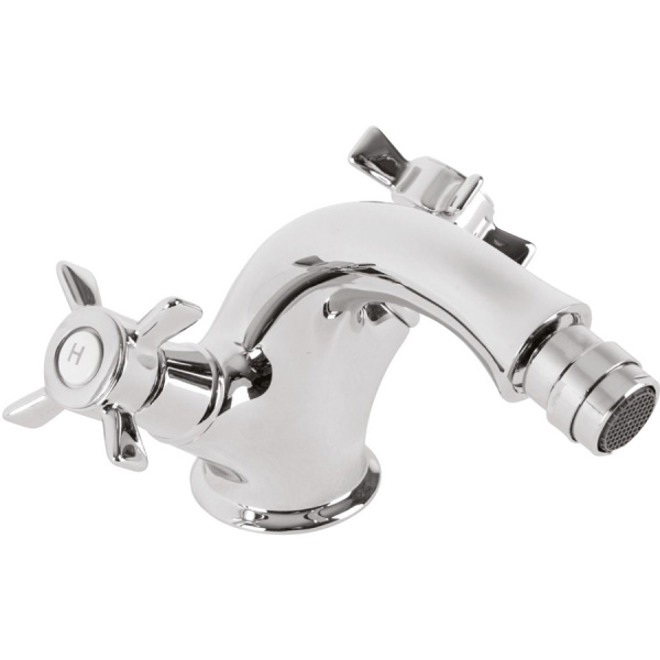 Смеситель для биде двухвентильный Cezares Lord LORD-BS1-01 хром фото